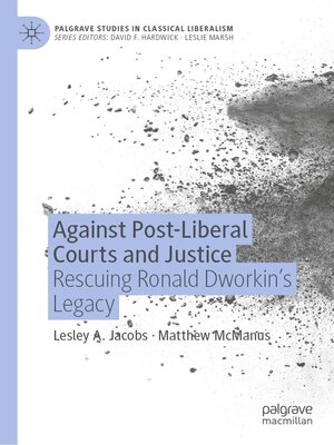 cover image of Against Post-Liberal Courts and Justice